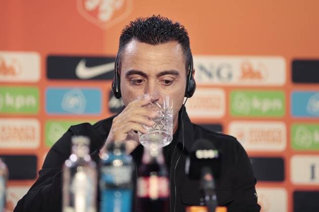 ZEIST , 25-08-2026 , KNVB Campus, Presentation of the new manager, trainer coach of Oranje (Dutch National Football Team) Xavi Hernandez Presentation Xavi Hernandez  x206040592x Copyright: