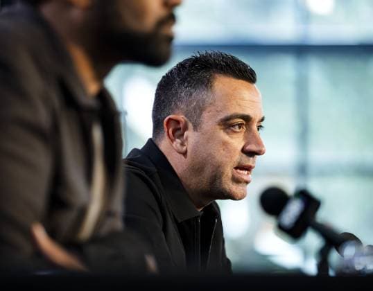 ZEIST - Spaniard Xavi Hernandez during his presentation as head coach of the Dutch national team, Nationalteam KOEN VAN WEEL ANP xVIxANPxSportx xxANPxIVx 566253705 originalFilename: 566253705.jpg