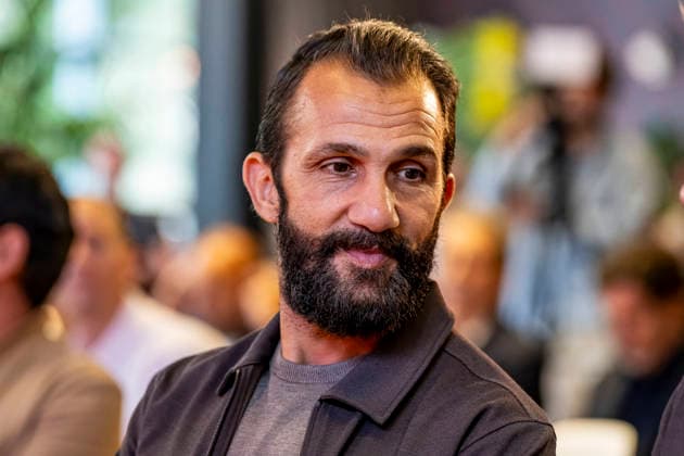 ZEIST Assistant coach Adil Ramzi of the Netherlands national team during the press conference for Xavi Hernandez at the KNVB Campus on August 25, 2026, in Zeist, the Netherlands. Photo by DeFodi Images