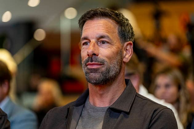 ZEIST Assistant coach Ruud van Nistelrooij of the Dutch national team during a press conference with Xavi Hernandez at the KNVB Campus on August 25, 2026, in Zeist, the Netherlands. Photo by DeFodi Images
