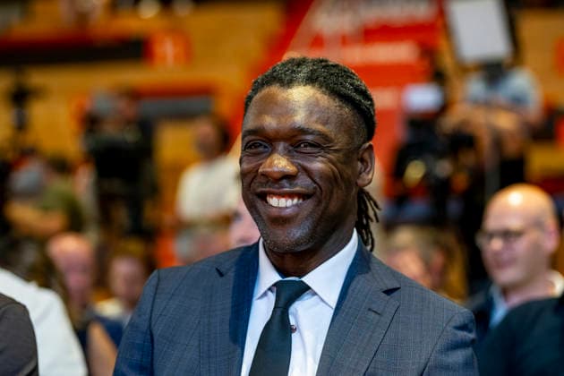 ZEIST Clarence Seedorf, a member of the KNVB Supervisory Board, during the press conference for Xavi Hernandez at the KNVB Campus on August 25, 2026, in Zeist, the Netherlands. Photo by DeFodi Images