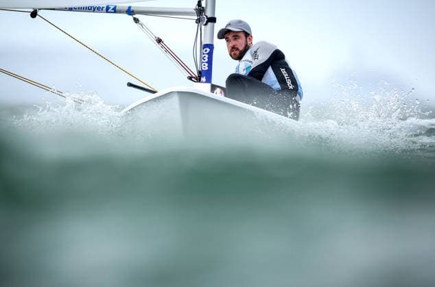 2026 ILCA Laser Men s World Sailing Championships, Dun Laoghaire, Dublin 25 8 2026 Ireland™s Finn Lynch Finn Lynch 25 8 2026  Copyright: xx DC75637 copy