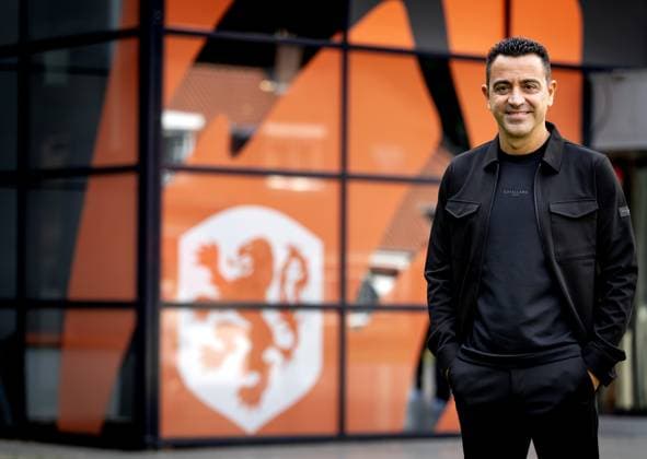 ZEIST - Spaniard Xavi Hernandez during his presentation as head coach of the Dutch national team, Nationalteam KOEN VAN WEEL ANP xVIxANPxSportx xxANPxIVx 566255755 originalFilename: 566255755.jpg