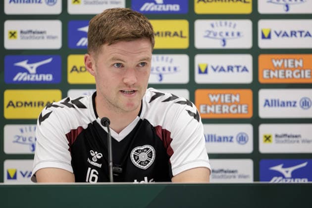Football, ECL qualifiers, Heart of Midlothian, press conference