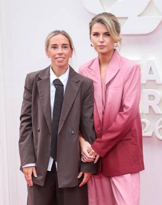 Sports stars arrive at the PFA Awards 2026 at the Royal Opera House in Manchester, United Kingdom Featuring: Jordan Nobbs, Erin Caldwell Where: Manchester, United Kingdom When: 25 Aug 2026 Credit: Alex Cropper Cover Images EDITORIAL USE ONLY. NOT FOR USE BY NEWSPAPERS BASED IN THE UK. Copyright: xx coverimg55944424