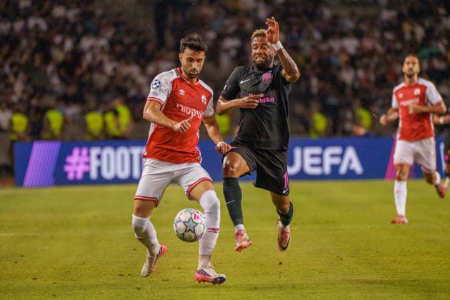 Football, Champions League qualifiers, Sabah FK Masazir v Hapoel Beer Sheva