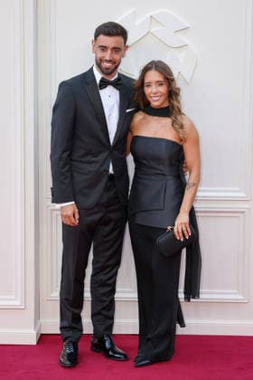 Sports stars arrive at the PFA Awards 2026 at the Royal Opera House in Manchester, United Kingdom Featuring: Bruno Fernandes, Ana Pinho Where: Manchester, United Kingdom When: 25 Aug 2026 Credit: Alex Cropper Cover Images EDITORIAL USE ONLY. NOT FOR USE BY NEWSPAPERS BASED IN THE UK. Copyright: xx coverimg55944523