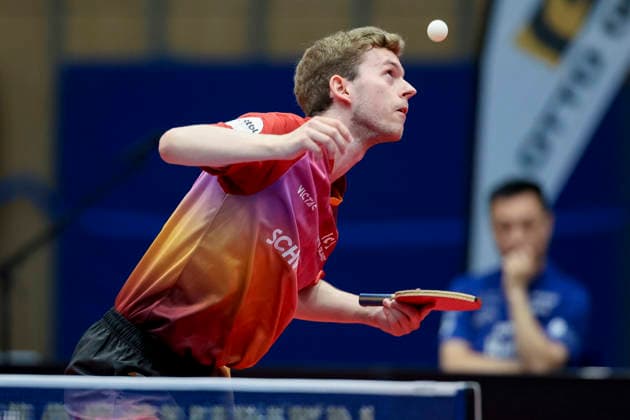 Cedric Meissner (TTC Schwalbe Bergneustadt) kontrolliert den Ball waehrend des Spiels der 1. Tischtennis-Bundesliga der Herren zwischen dem TTC Schwalbe Bergneustadt und dem TTC RhoenSprudel Fulda-Maberzell, Burstenhalle am 25. August 2026 in Bergneustadt, Deutschland. (Foto von Marco Steinbrenner DeFodi Images) +++ Cedric Meissner (TTC Schwalbe Bergneustadt) controls the ball during the 1st Men s Table tennis, Tischtennis Bundesliga match between TTC Schwalbe Bergneustadt and TTC RhoenSprudel Fulda-Maberzell at Burstenhalle on August 25, 2026 in Bergneustadt, Germany. (Photo by Marco Steinbrenner DeFodi Images) (Photo by Marco Steinbrenner DeFodi Images) - *** Cedric Meissner of TTC Schwalbe Bergneustadt controls the ball during the Men s Table Tennis Bundesliga match between TTC Schwalbe Bergneustadt and TTC RhoenSprudel Fulda Maberzell, Burstenhalle on August 25, 2026, in Bergneustadt, Germany. Photo by Marco Steinbrenner, DeFodi Images. Cedric Meissner of TTC Schwalbe Bergneustadt controls the ball during the 1st Men’s Table Tennis Bundesliga match between TTC Schwalbe Bergneustadt and TTC RhoenSprudel Fulda Maberzell at Burstenhalle on August 25, 2026 in Bergneustadt, Germany. Photo by Marco Steinbrenner, DeFodi Images. Photo by Marco Steinbrenner, DeFodi Images