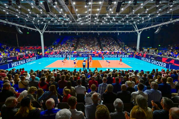 The Women s European Volleyball Championships Group B match Czech Republic vs Ukraine, on August 25, 2026, in Brno, Czech Republic. (CTKxPhoto VaclavxSalek) CTKPhotoP2026082505969  CTKPhotoP2026082505969