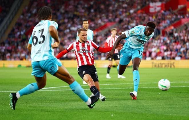 Football, England, League Cup, Southampton FC v West Ham United