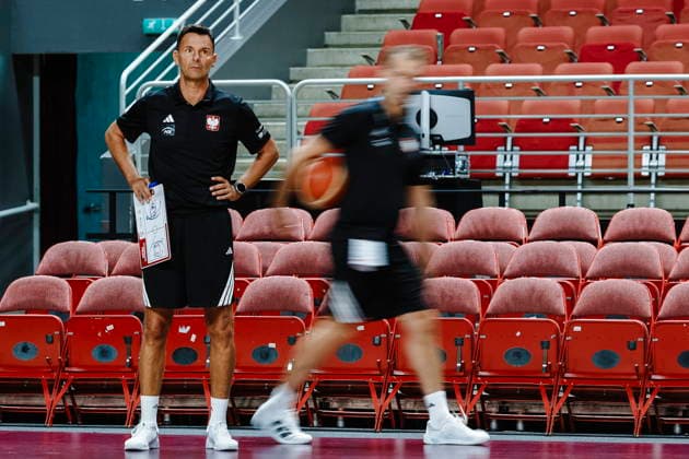 Ryga 25.08.2026 KOSZYKOWKA KOSZKADRA REPREZENTACJA POLSKI TRENING - - - BASKETBALL POLISH national team, Nationalteam PRACTICE PRACTISE NZ trener coach Andrzej Urban , trener coach Igor Milicic , FOT. WOJCIECH FIGURSKI 058SPORT.PL NEWSPIX.PL --- newspix.pl  FOT. WOJCIECH FIGURSKI 058SPOR