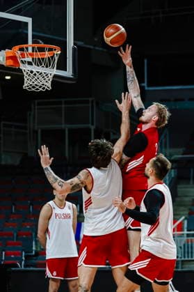 Ryga 25.08.2026 KOSZYKOWKA KOSZKADRA REPREZENTACJA POLSKI TRENING - - - BASKETBALL POLISH national team, Nationalteam PRACTICE PRACTISE NZ Aleksander Balcerowski , FOT. WOJCIECH FIGURSKI 058SPORT.PL NEWSPIX.PL --- newspix.pl  FOT. WOJCIECH FIGURSKI 058SPOR