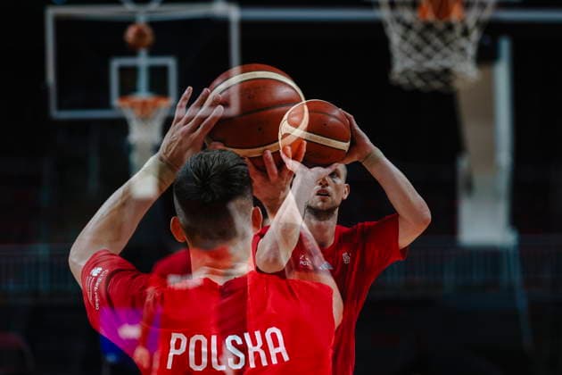 Ryga 25.08.2026 KOSZYKOWKA KOSZKADRA REPREZENTACJA POLSKI TRENING - - - BASKETBALL POLISH national team, Nationalteam PRACTICE PRACTISE NZ Mateusz Ponitka , wielokrotna ekspozycja obrÄ™cz FOT. WOJCIECH FIGURSKI 058SPORT.PL NEWSPIX.PL --- newspix.pl  FOT. WOJCIECH FIGURSKI 058SPOR