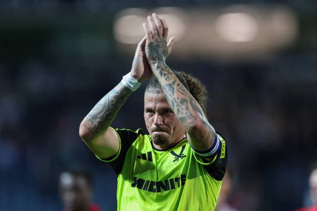 25th August 2026; Ewood Park, Blackburn, England; Carabao Cup Football, Blackburn Rovers versus Sheffield United; Kalvin Phillips of Sheffield United applauds the fans at the end of the game AidanxHunter