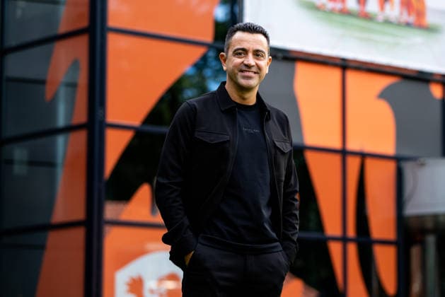 ZEIST, NETHERLANDS - AUGUST 25: Netherlands head coach Xavi Hernandez as he is unveiled as the new head coach of the Netherlands men s football team at the KNVB Campus on August 25, 2026 in Zeist, Netherlands.  Copyright: xRenexNijhuis MBxMediax