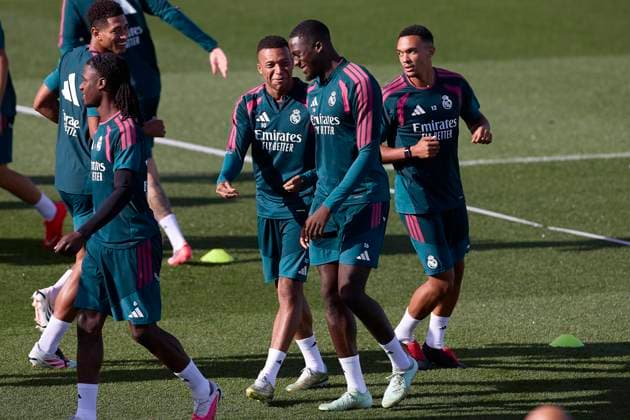 Football, Spain, Real Madrid, Training