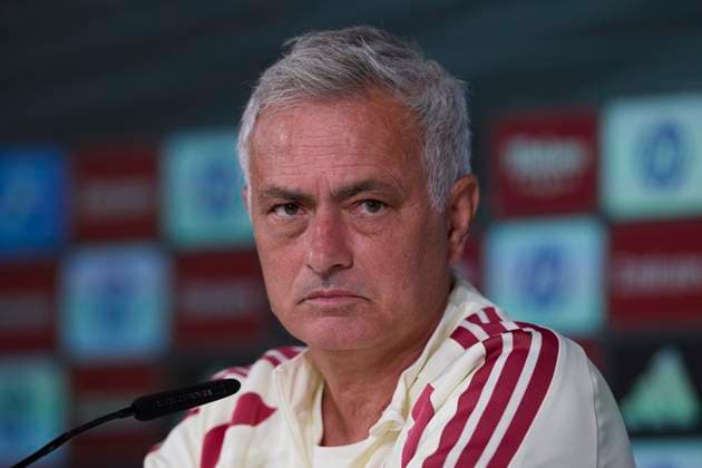 Real Madrid CF training session and press conference, PK, Pressekonferenz at Ciudad Real Madrid in Madrid, Spain - 25 Aug 2026 Jose Mourinho, the head coach of Real Madrid CF, attends a press conference at Ciudad Real Madrid, on the eve of the LaLiga EA Sports 2026 2027 week 1 football match between Real Madrid CF and Real Sociedad Madrid Spain Copyright: xFedericoxTitonex xSOPAxImagesx Federico-Titone-1444707