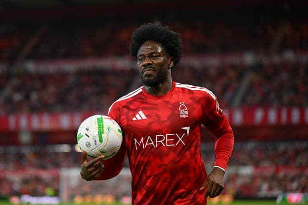 Nottingham Forest v Leeds United - Carabao Cup Second Round Ola Aina of Nottingham Forest during the Carabao Cup Second Round match between Nottingham Forest and Leeds United at the City Ground in Nottingham, on August 25, 2026. Nottingham Nottinghamshire United Kingdom  Copyright: xMIxNewsx originalFilename:fletcher-nottingh260825_np3m2.jpg