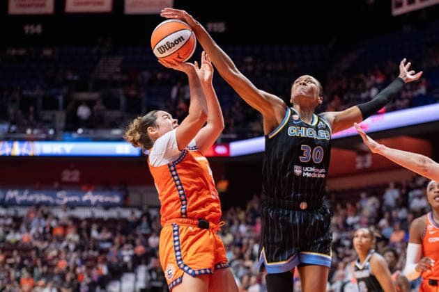 Basketball, Women's, WNBA, Chicago Sky v Connecticut Sun