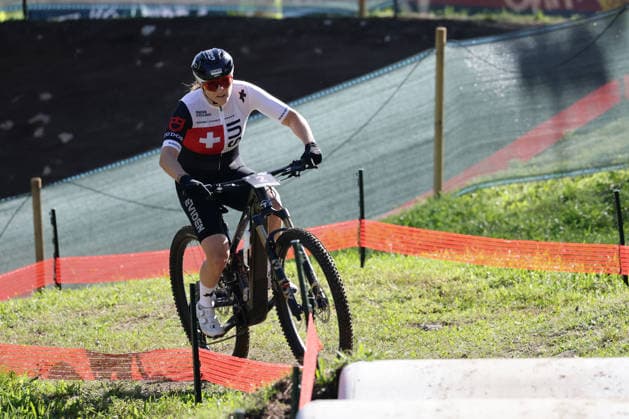 26.08.2026, Daolasa di Commezzadura, Val di Sole Bikeland, 2026 UCI MTB World Championship, WM, Weltmeisterschaft Women Elite s E-MTB XC (E-MTB Cross Country) Kathrin Stirnemann 2 (SUI) Daolasa di Commezzadura Val di Sole Bikeland Trento Italy *** August 26, 2026, Daolasa di Commezzadura, Val di Sole Bikeland, 2026 UCI MTB World Championships – Women s Elite E MTB XC (MTB Cross Country) Kathrin Stirnemann 2 SUI Daolasa di Commezzadura Val di Sole Bikeland Trento, Italy Copyright: xJustPictures.ch FrancescoxMinghettix jp-en-FrMi-MNG_0070