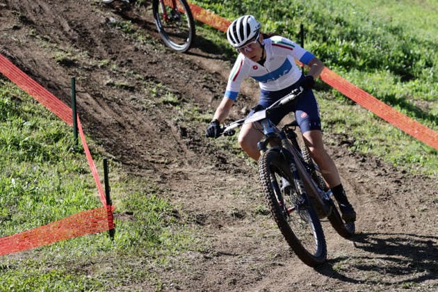 26.08.2026, Daolasa di Commezzadura, Val di Sole Bikeland, 2026 UCI MTB World Championship, WM, Weltmeisterschaft Women Elite s E-MTB XC (E-MTB Cross Country) Anna Oberparleiter 5 (ITA) Daolasa di Commezzadura Val di Sole Bikeland Trento Italy *** August 26, 2026, Daolasa di Commezzadura, Val di Sole Bikeland, 2026 UCI MTB World Championships Women s Elite E MTB XC E MTB Cross Country Anna Oberparleiter 5 ITA Daolasa di Commezzadura Val di Sole Bikeland Trento Italy Copyright: xJustPictures.ch FrancescoxMinghettix jp-en-FrMi-MNG_0136