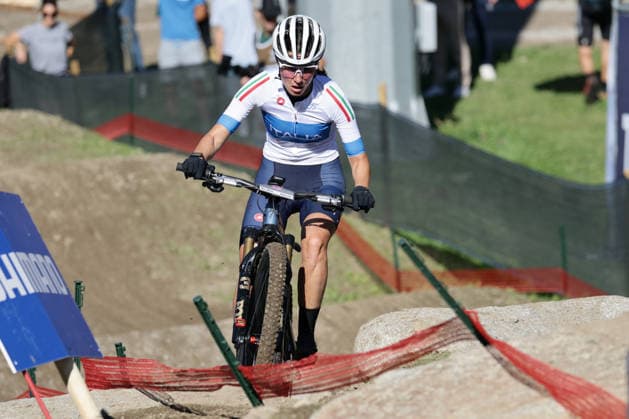 26.08.2026, Daolasa di Commezzadura, Val di Sole Bikeland, 2026 UCI MTB World Championship, WM, Weltmeisterschaft Women Elite s E-MTB XC (E-MTB Cross Country) Anna Oberparleiter 5 (ITA) Daolasa di Commezzadura Val di Sole Bikeland Trento Italy *** August 26, 2026, Daolasa di Commezzadura, Val di Sole Bikeland, 2026 UCI MTB World Championships Women s Elite E MTB XC E MTB Cross Country Anna Oberparleiter 5 ITA Daolasa di Commezzadura Val di Sole Bikeland Trento Italy Copyright: xJustPictures.ch FrancescoxMinghettix jp-en-FrMi-MNG_0212
