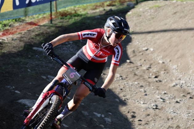 26.08.2026, Daolasa di Commezzadura, Val di Sole Bikeland, 2026 UCI MTB World Championship, WM, Weltmeisterschaft Women Elite s E-MTB XC (E-MTB Cross Country) Tamara Wiedmann 6 (AUT) Daolasa di Commezzadura Val di Sole Bikeland Trento Italy *** August 26, 2026, Daolasa di Commezzadura, Val di Sole Bikeland, 2026 UCI MTB World Championships Women s Elite E MTB XC E MTB Cross Country Tamara Wiedmann 6 AUT Daolasa di Commezzadura Val di Sole Bikeland Trento, Italy Copyright: xJustPictures.ch FrancescoxMinghettix jp-en-FrMi-MNG_0255