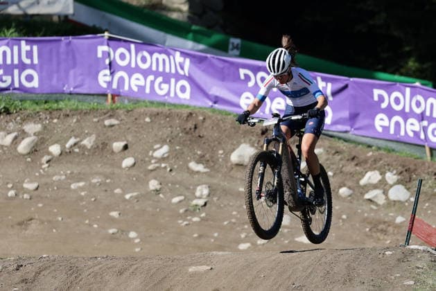 26.08.2026, Daolasa di Commezzadura, Val di Sole Bikeland, 2026 UCI MTB World Championship, WM, Weltmeisterschaft Women Elite s E-MTB XC (E-MTB Cross Country) Anna Oberparleiter 5 (ITA) Daolasa di Commezzadura Val di Sole Bikeland Trento Italy *** August 26, 2026, Daolasa di Commezzadura, Val di Sole Bikeland, 2026 UCI MTB World Championships Women s Elite E MTB XC (E MTB Cross Country) Anna Oberparleiter 5 ITA Daolasa di Commezzadura Val di Sole Bikeland Trento, Italy Copyright: xJustPictures.ch FrancescoxMinghettix jp-en-FrMi-MNG_0257