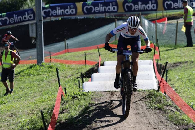 26.08.2026, Daolasa di Commezzadura, Val di Sole Bikeland, 2026 UCI MTB World Championship, WM, Weltmeisterschaft Women Elite s E-MTB XC (E-MTB Cross Country) Anna Oberparleiter 5 (ITA) Daolasa di Commezzadura Val di Sole Bikeland Trento Italy *** August 26, 2026, Daolasa di Commezzadura, Val di Sole Bikeland, 2026 UCI MTB World Championships Women s Elite E MTB XC (E MTB Cross Country) Anna Oberparleiter 5 ITA Daolasa di Commezzadura Val di Sole Bikeland Trento, Italy Copyright: xJustPictures.ch FrancescoxMinghettix jp-en-FrMi-MNG_0096
