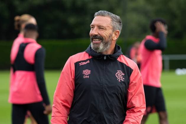 Rangers manager Derek McInnes at training ahead of tomorrow s UEFA Conference League qualifying match against Jablonec. Rangers Training - The Rangers Training Centre, Glasgow, Lanarkshire, Scotland, UK - 26 Aug 2026Glasgow The Rangers Training Centre Lanarkshire United Kingdom  Copyright: xO Rourke RangersxFC Shutterstockx 17117524z