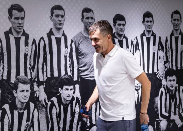FK Partizan press conference, PK, Pressekonferenz Head coach Sasa Ilic of Partizan during the FK Partizan Press Conference at stadium FK Partizan on August 26, 2026 in Belgrade, Serbia. Belgrade Serbia Copyright: xSrdjanxStevanovicx x