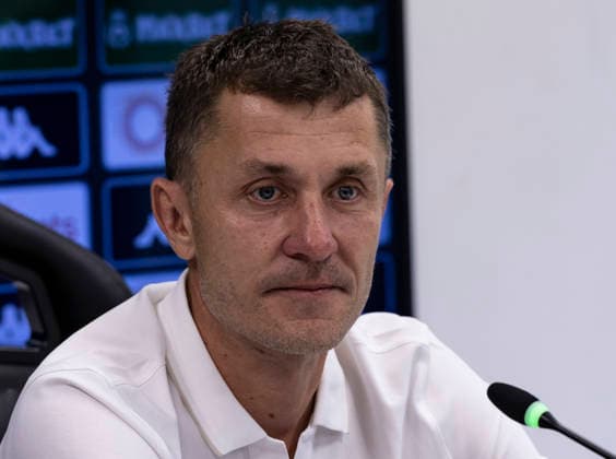 FK Partizan press conference, PK, Pressekonferenz Head coach Sasa Ilic of Partizan during the FK Partizan Press Conference at stadium FK Partizan on August 26, 2026 in Belgrade, Serbia. Belgrade Serbia Copyright: xSrdjanxStevanovicx x