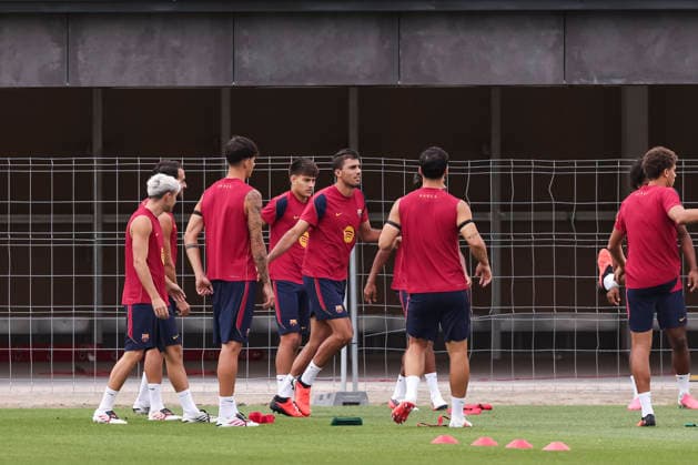 August 26, 2026, Sant Joan Despi, Barcelona, Spain: Rodri during the training day of FC Barcelona, Barca ahead the Spanish League, Laliga EA Sports, football match against Athletic Club at Ciudad Esportiva Joan Gamper on August 26, 2026 in Sant Joan Despi, Barcelona, Spain. FC Barcelona Training And press conference, PK, Pressekonferenz - LaLiga EA Sports - ZUMAa181 20260826_zaa_a181_004 Copyright: xJavierxBorregox