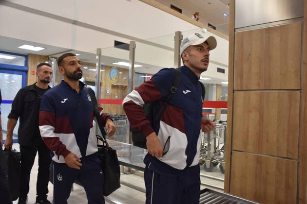 Football, Europa League qualifiers, Trabzonspor, departure