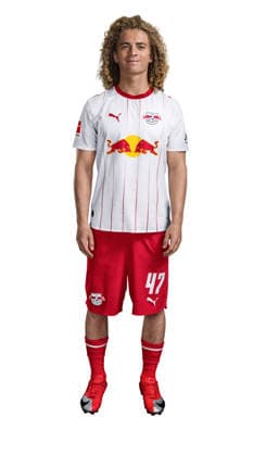 Achtung: Redaktionelle Nutzung honorarfrei - Attention: Free of charge for editorial use - Viggo Gebel - RB Leipzig, Fußball, 1. Bundesliga *** Viggo Gebel - RB Leipzig Soccer, Bundesliga 1 *** Note: Free of charge for editorial use Viggo Gebel RB Leipzig, Soccer, Bundesliga 1 *** Viggo Gebel RB Leipzig, Soccer, Bundesliga 1