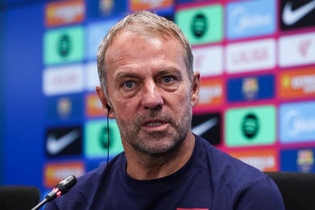 Football, Spain, FC Barcelona, press conference