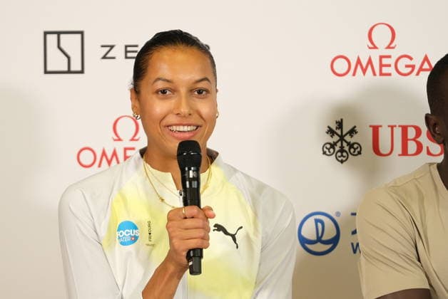 Athletics, Diamond League, press conference in Zurich