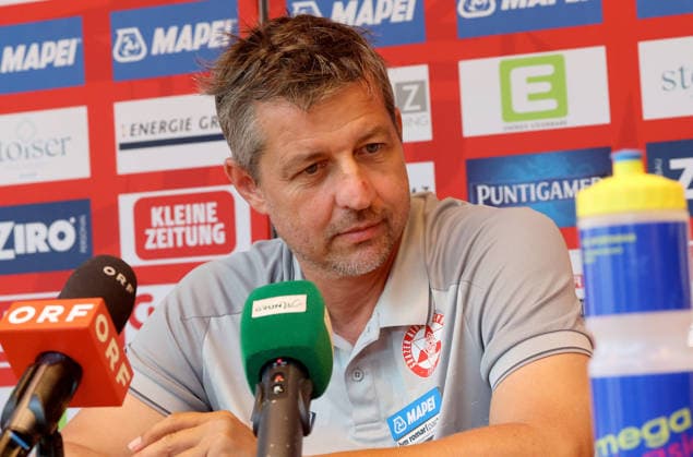 Football, Champions League qualifiers, Sturm Graz, press conference
