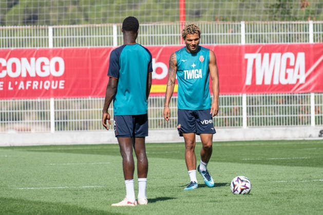 Football, France, AS Monaco, Training