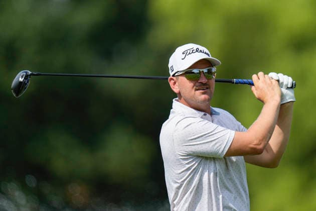 SUTTON COLDFIELD, ENGLAND - AUG 26: Bernd Wiesberger (AUT) plays from the fourth tee during the Pro-Am at the 2026 Husqvarna British Masters at The Belfry, Sutton Coalfield on August 26, 2026 in Warwickshire, England The 2026 Husqvarna British Masters