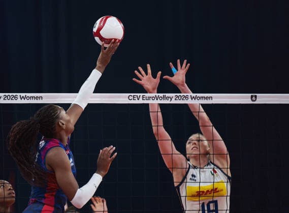 Volleyball, Women's, European Championships, France v Italy