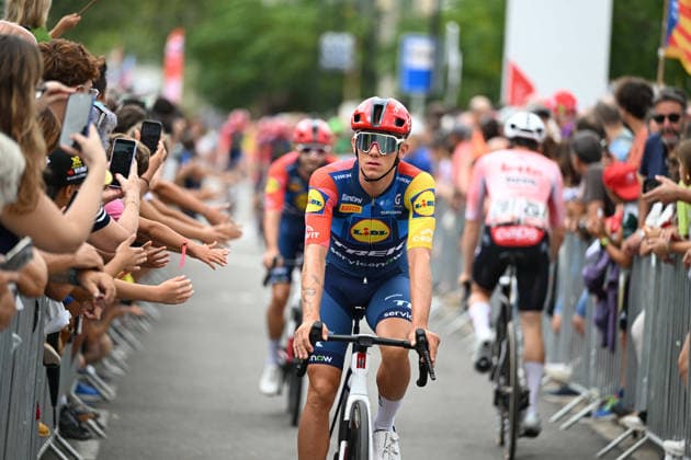 26-08-2026 Vuelta A Espana; Tappa 05 Falset - Roquetes; 2026, Lidl - Trek; Nys, Thibau; Falset; 