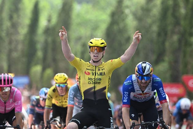 26-08-2026 Vuelta A Espana; Tappa 05 Falset - Roquetes; 2026, Visma - Lease A Bike; Brennan, James Matthew; Roquetes; 