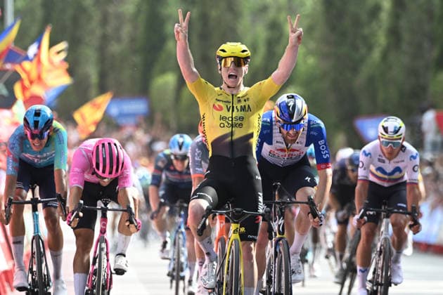 26-08-2026 Vuelta A Espana; Tappa 05 Falset - Roquetes; 2026, Visma - Lease A Bike; Brennan, James Matthew; Roquetes; 
