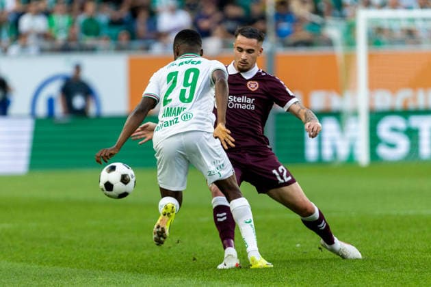 Football, ECL qualifiers, Rapid Vienna v Heart of Midlothian