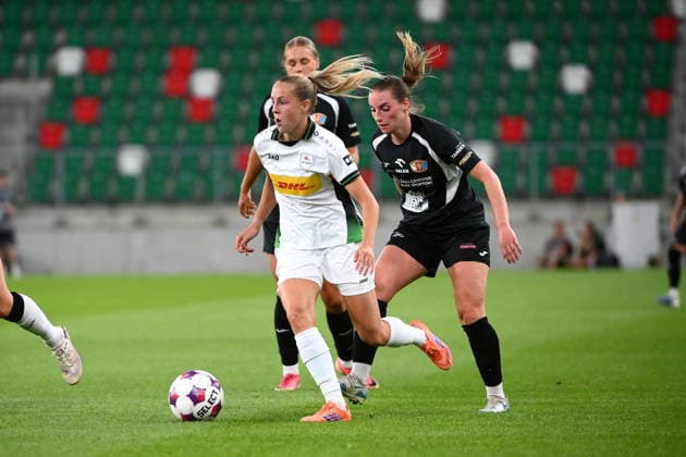 SOSNOWIEC 26.08.2026 MECZ III RUNDA KWALIFIKACJI LIGA MISTRZOW SEZON 2026 27 CZARNI SOSNOWIEC - OUD-HEVERLEE LEUVEN -- UEFA WOMEN S CHAMPIONS LEAGUE QUALIFYING THIRD ROUND MATCH CZARNI SOSNOWIEC - OUD-HEVERLEE LEUVEN SAAR JANSEN LUIZA KOZIELSKA FOT. KRZYSZTOF HELIOS 400MM NEWSPIX.PL --- newspix.pl 