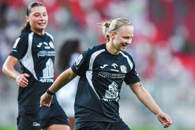 2026.08.26 Sosnowiec Pilka nozna kobiet UEFA Liga Mistrzyn Liga Mistrzow Sezon 2026 2027 Czarni Sosnowiec - Oud-Heverlee Leuven N z Klaudia Milek, radosc, radosc po golu, radosc po bramce Foto Marcin Bulanda PressFocus 2026.08.26 Sosnowiec Football Women UEFA Champions League Qualifying Round Season 2026 2027 Czarni Sosnowiec - Oud-Heverlee Leuven Klaudia Milek, radosc, radosc po golu, radosc po bramce Credit: Marcin Bulanda PressFocus NEWSPIX.PL --- newspix.pl 