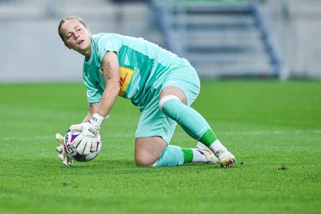 2026.08.26 Sosnowiec Pilka nozna kobiet UEFA Liga Mistrzyn Liga Mistrzow Sezon 2026 2027 Czarni Sosnowiec - Oud-Heverlee Leuven N z Lowiese Seanhaeve Foto Marcin Bulanda PressFocus 2026.08.26 Sosnowiec Football Women UEFA Champions League Qualifying Round Season 2026 2027 Czarni Sosnowiec - Oud-Heverlee Leuven Lowiese Seanhaeve Credit: Marcin Bulanda PressFocus NEWSPIX.PL --- newspix.pl 