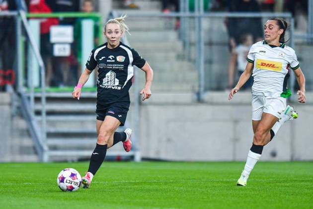 2026.08.26 Sosnowiec Pilka nozna kobiet UEFA Liga Mistrzyn Liga Mistrzow Sezon 2026 2027 Czarni Sosnowiec - Oud-Heverlee Leuven N z Zofia Buszewska Foto Marcin Bulanda PressFocus 2026.08.26 Sosnowiec Football Women UEFA Champions League Qualifying Round Season 2026 2027 Czarni Sosnowiec - Oud-Heverlee Leuven Zofia Buszewska Credit: Marcin Bulanda PressFocus NEWSPIX.PL --- newspix.pl 