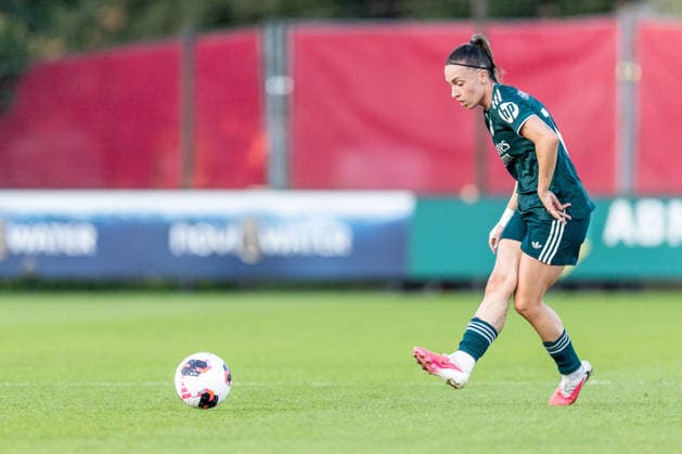 UEFA Women s Champions League: Ajax Vrouwen v Real Madrid Women AMSTERDAM, NETHERLANDS - AUGUST 26: Bella Andersson of Real Madrid during the UEFA Women s Champions League match between Ajax Vrouwen and Real Madrid Women at Sportpark De Toekomst on August 26, 2026 in Amsterdam, Netherlands. Amsterdam Sportpark De Toekomst Netherlands Content not available for redistribution in The Netherlands directly or indirectly through any third parties. Copyright: xMarcelxvanxPlateringenx